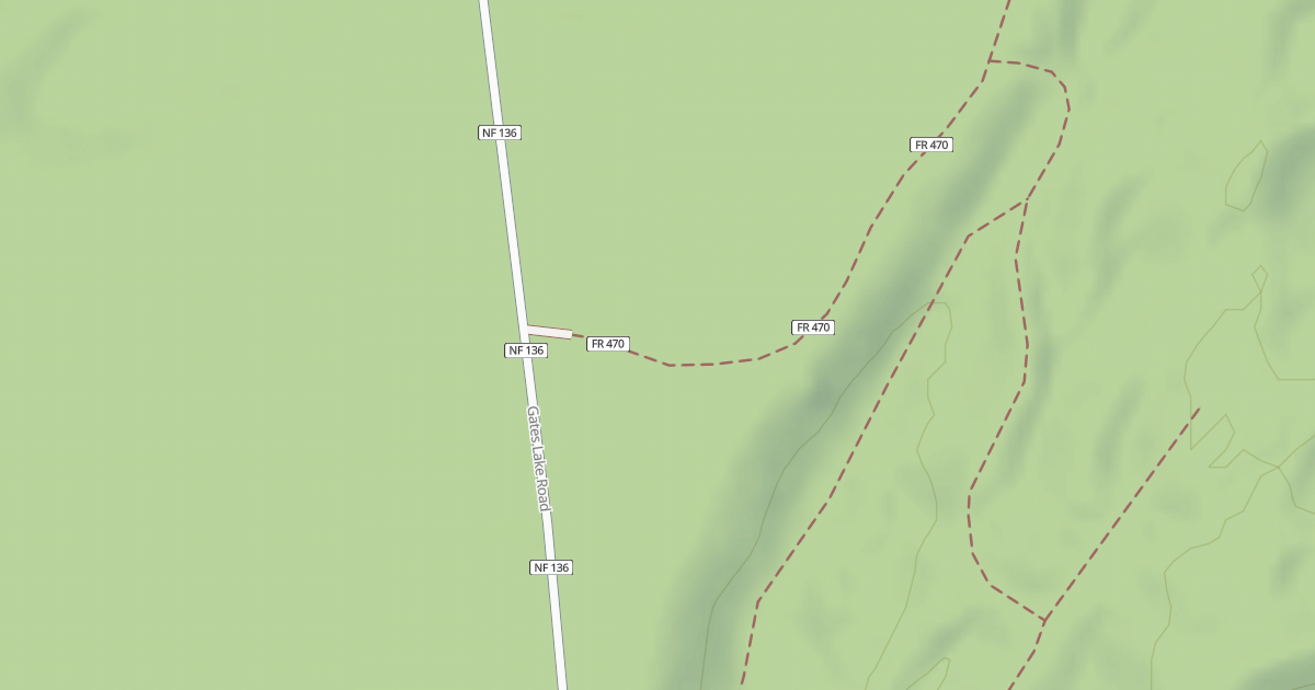 Map preview of FR 470