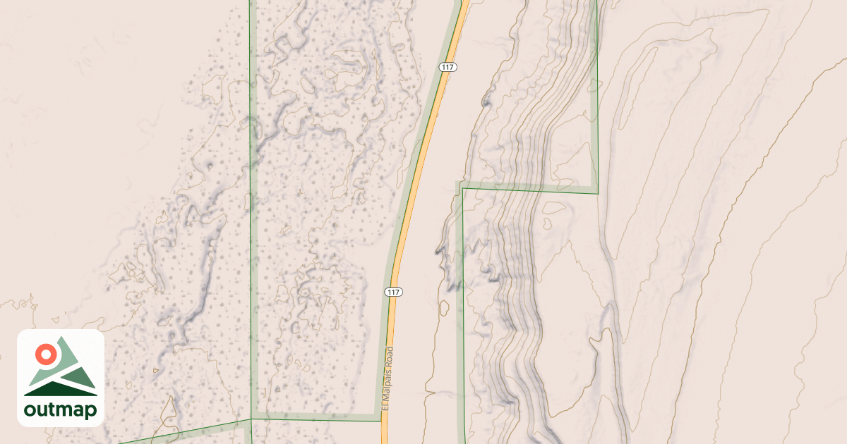 Map of Continental Divide National Scenic Trail