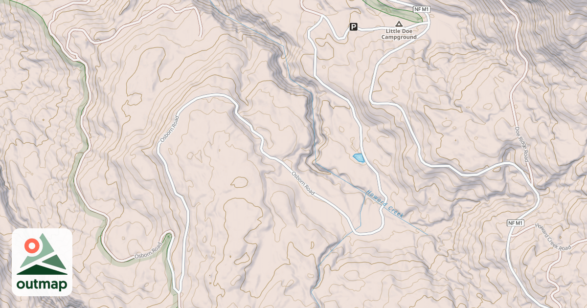Map of OSBORN