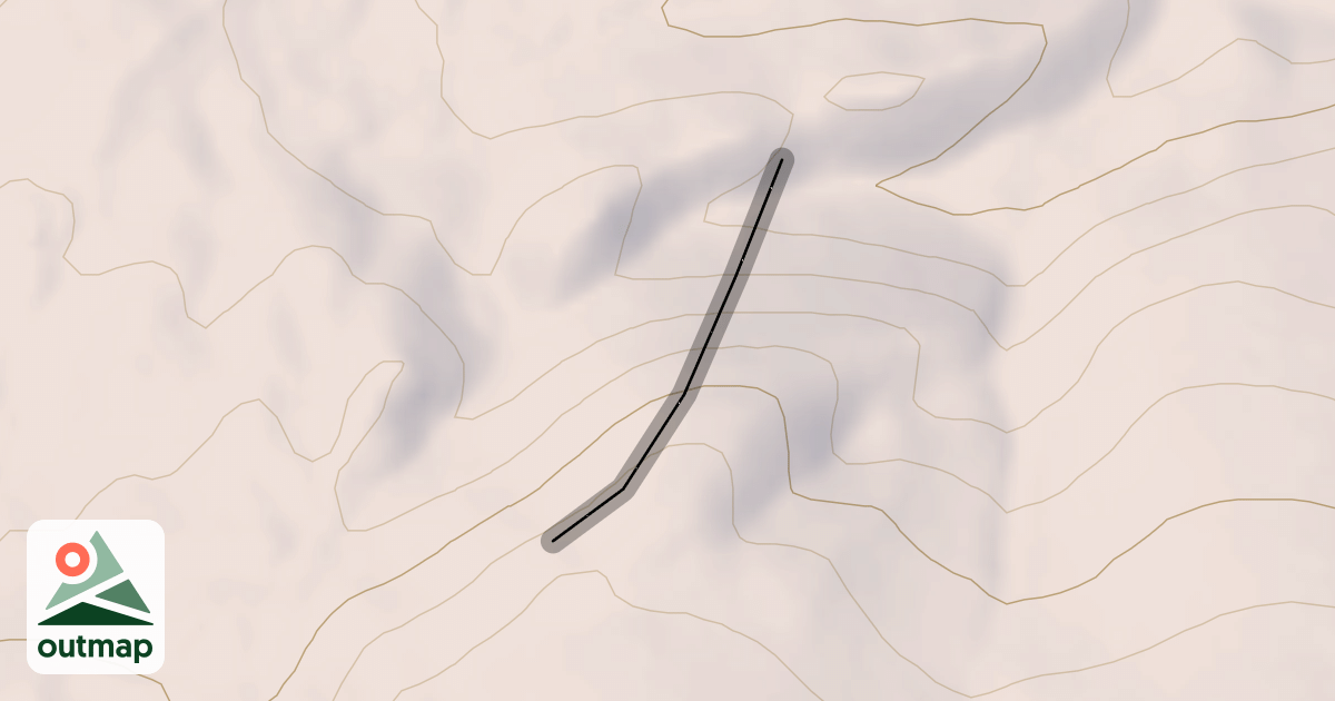 Map of Red Dog Ridge