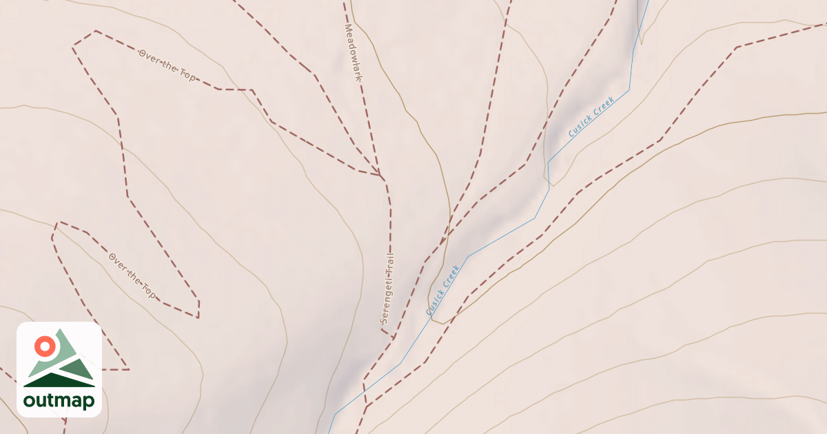 Map of Serengeti
