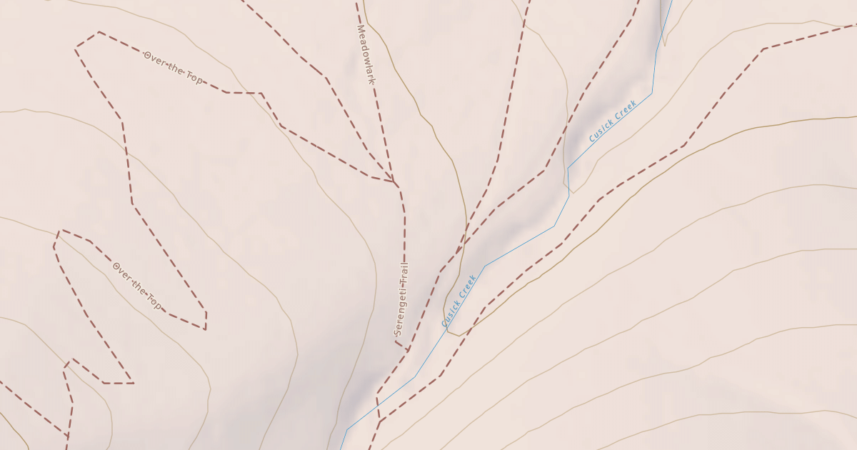 Map preview of Serengeti