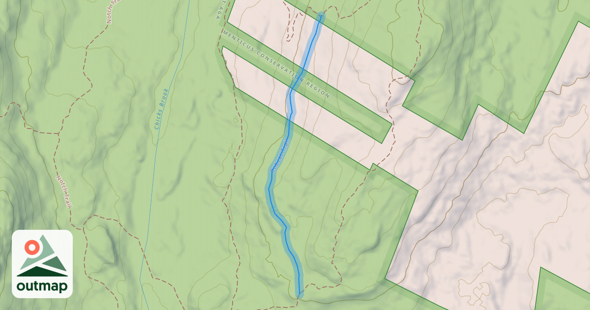 Map of Bobcat Trail