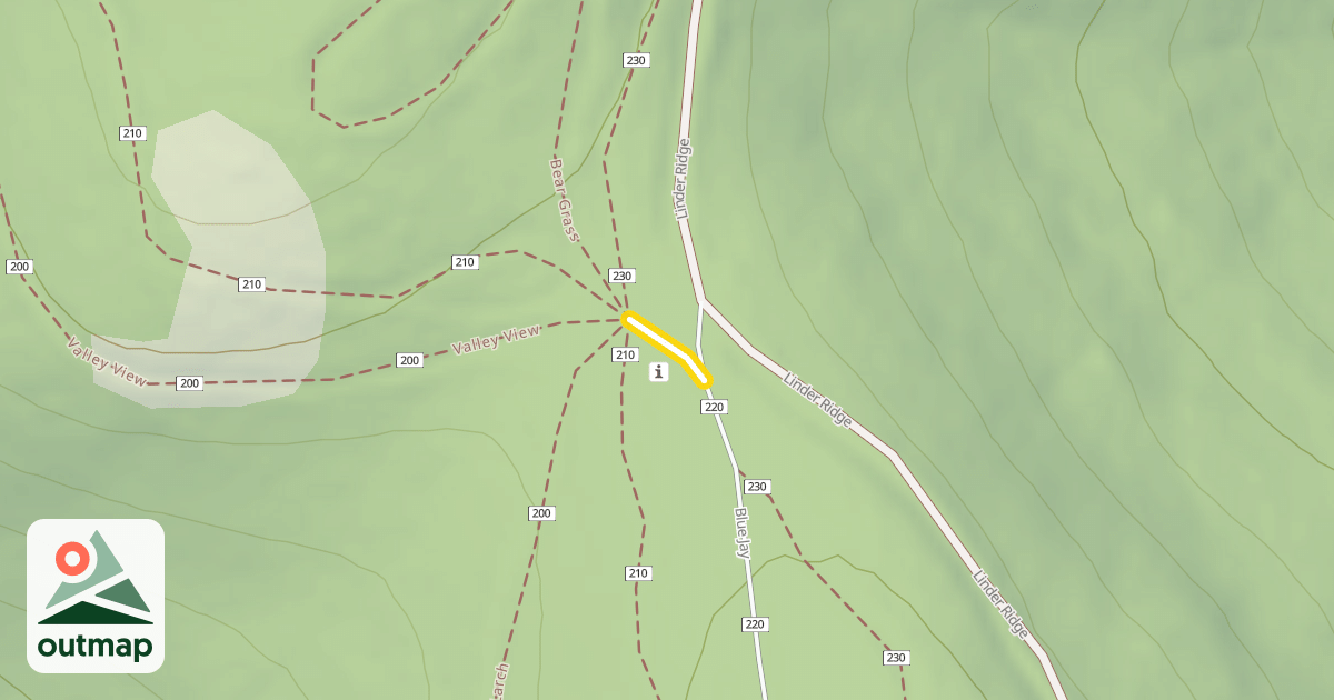 Map of Blue Jay
