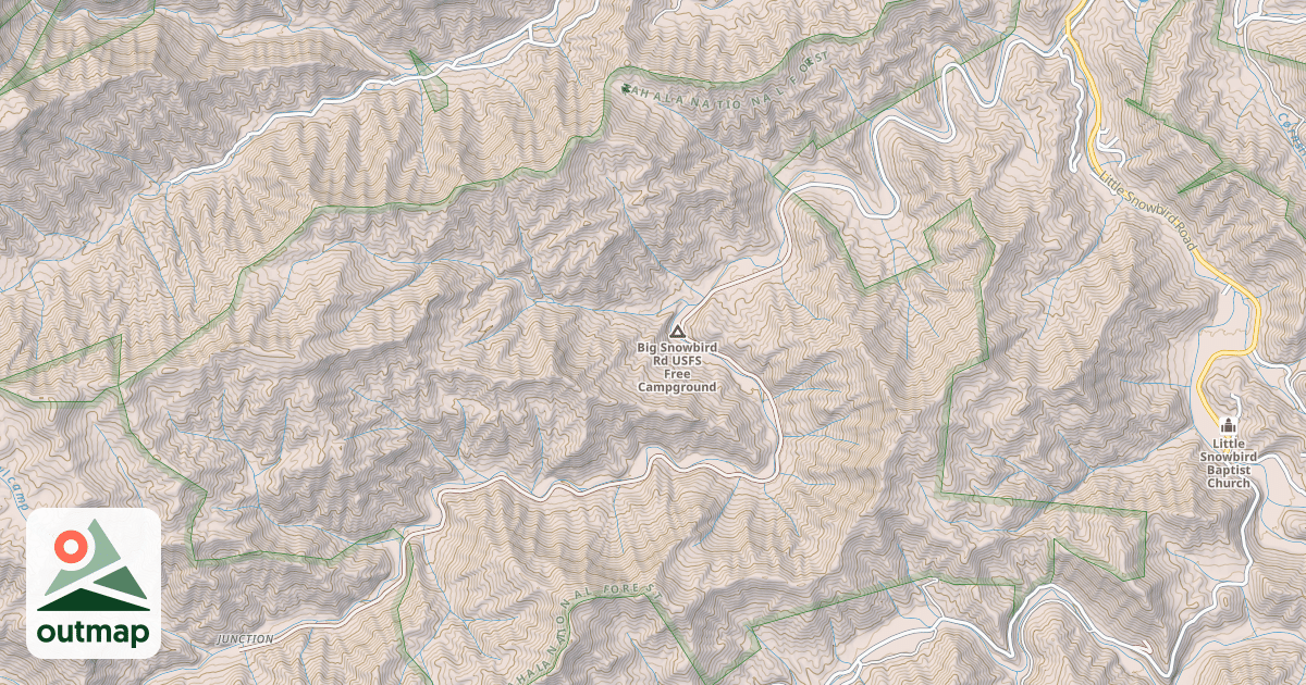 Map of SNOWBIRD