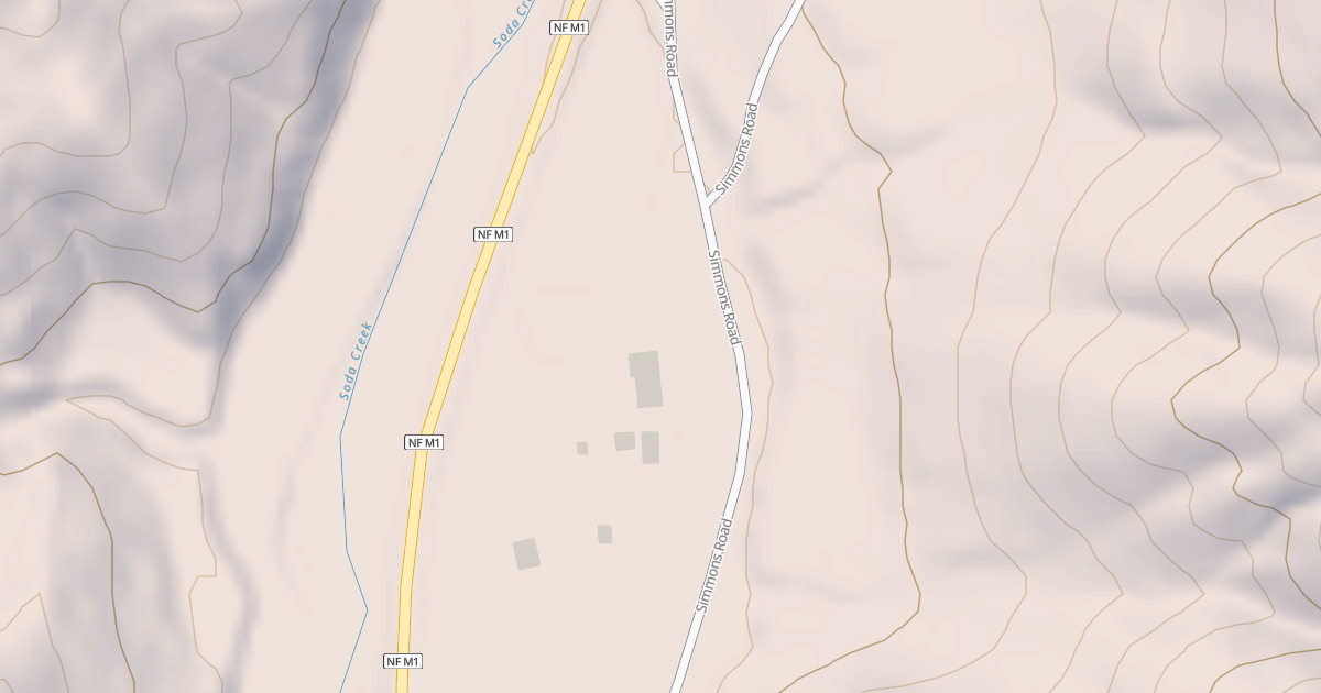 Map preview of SODA CR GUARD STATION LOOP