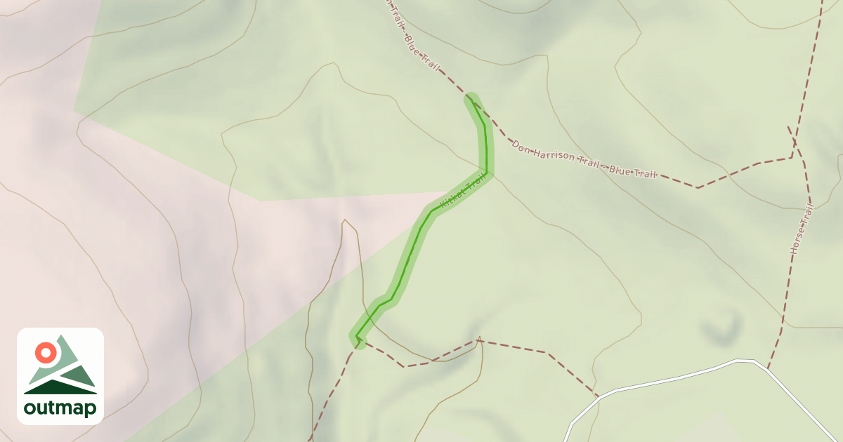 Map of Kitkat Trail
