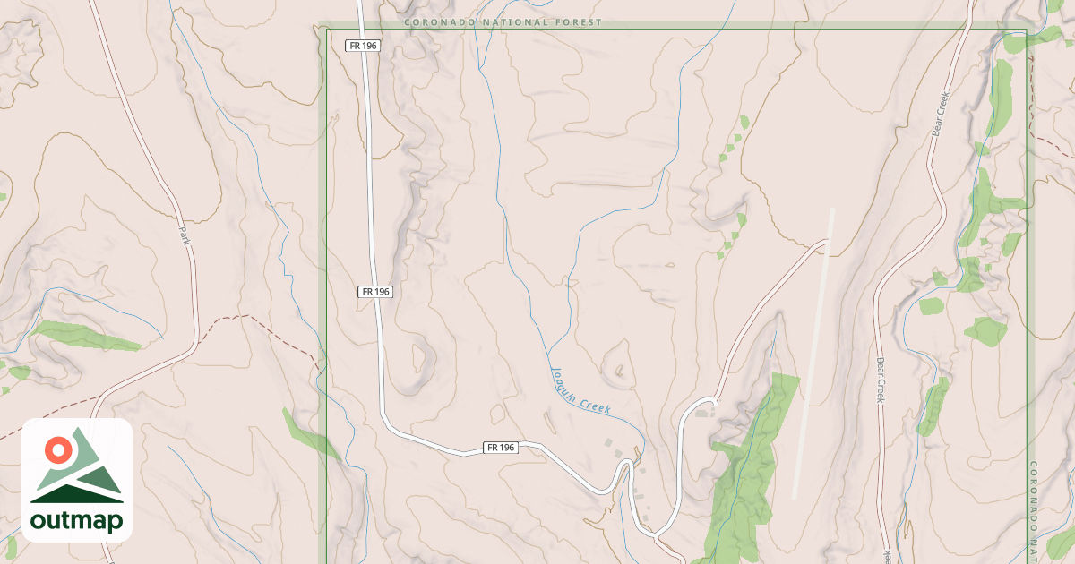 Map of LONE MTN RANCH