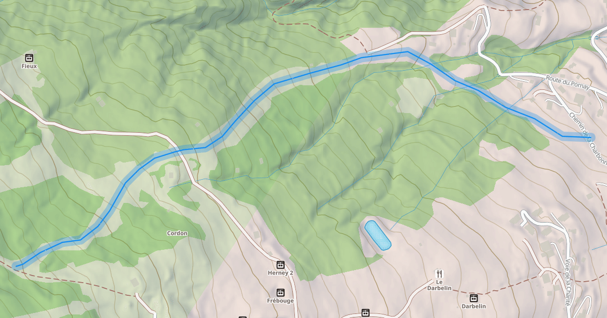 Map preview of La Pirolaine