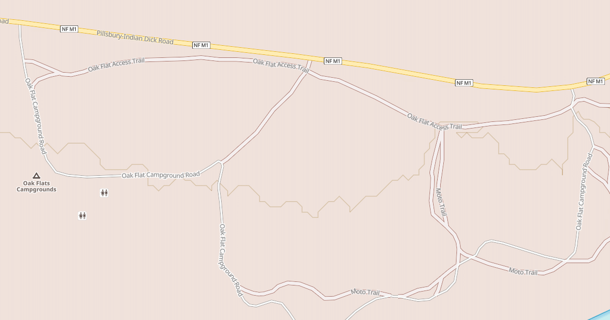Map preview of OAK FLAT C.G.
