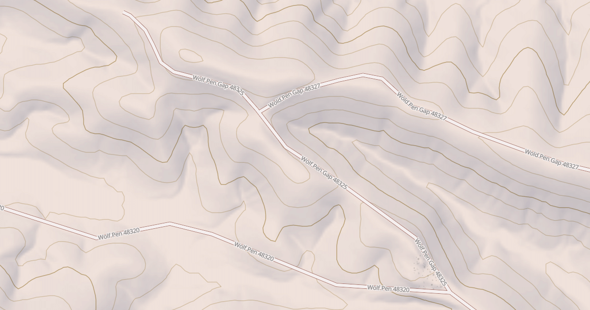 Map preview of USFS National Forest System Roads {DEB79F03-B178-4D1F-938F-5D7D09E58639}