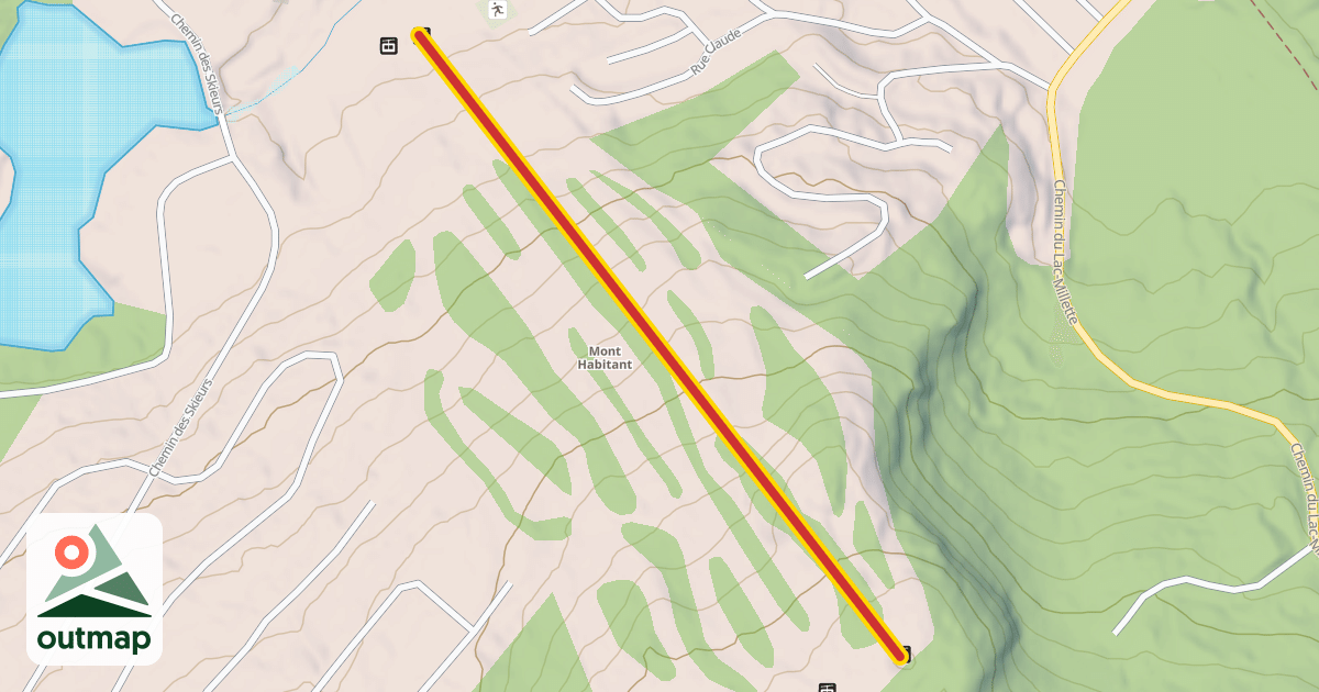 Map of A