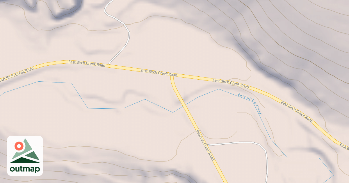 Map of PEARSON CREEK