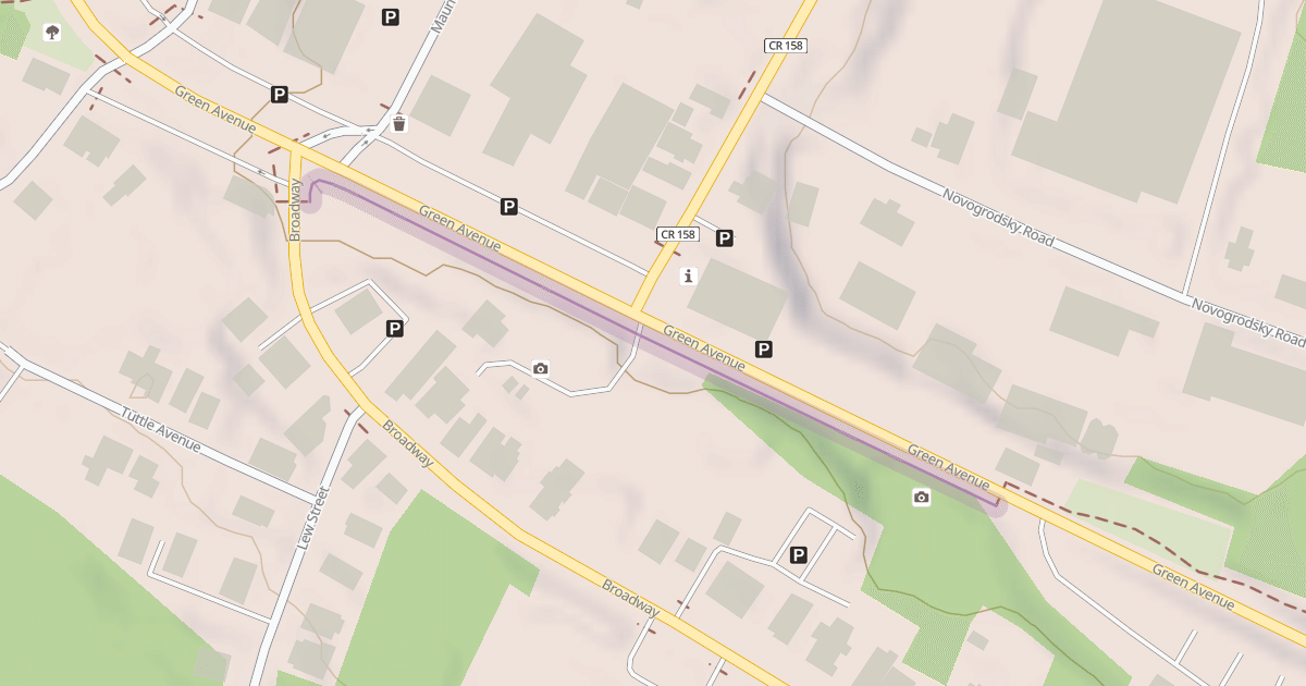 Map preview of Woodridge O&W Rail Trail