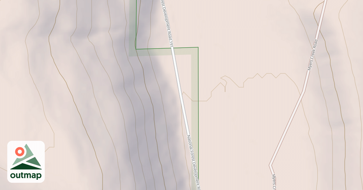 Map of CROOKED CREEK