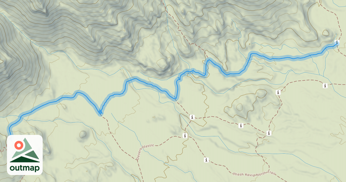 Map of Lower Corona de Loma Trail