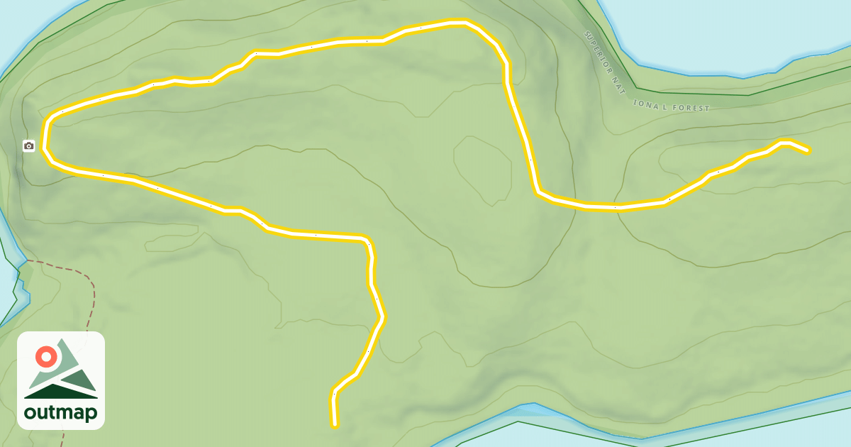 Map of Ridge Run