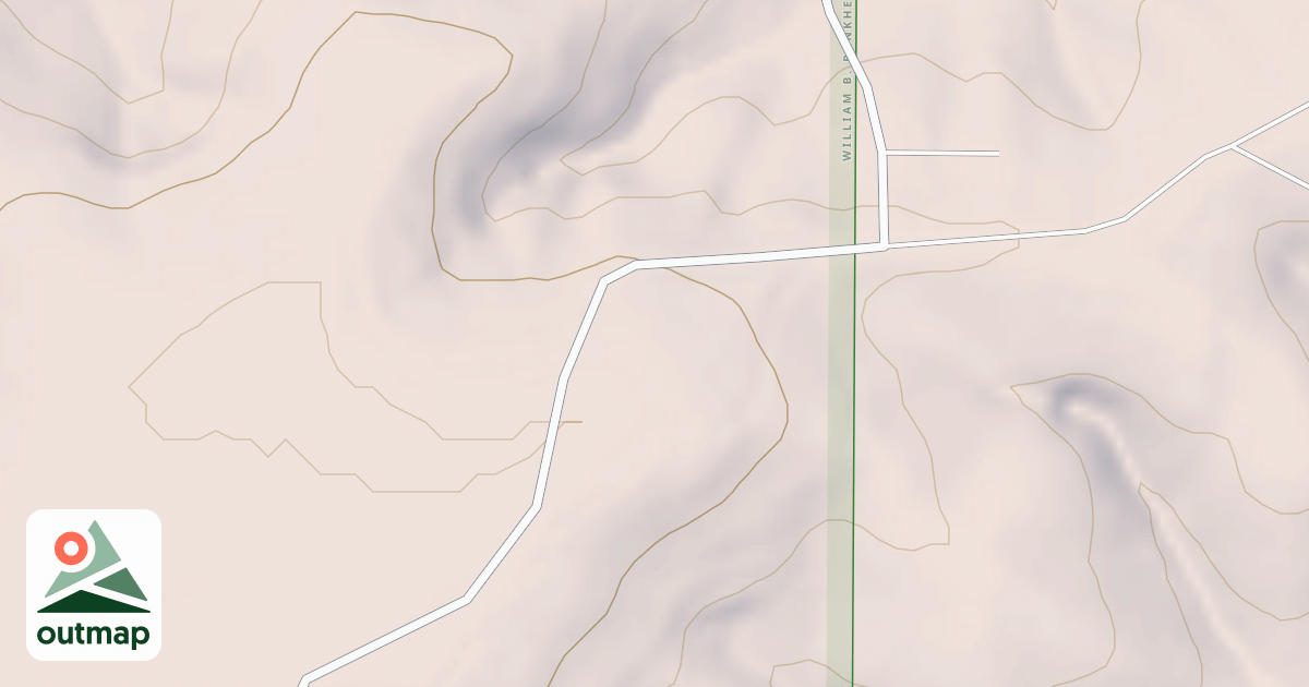 Map of LOST FOURTY in Winston