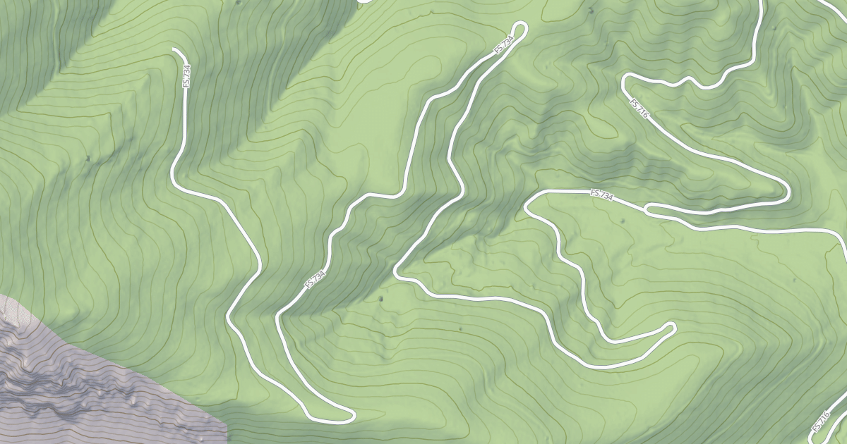 Map preview of (FDR) UPPER SPOON CREEK
