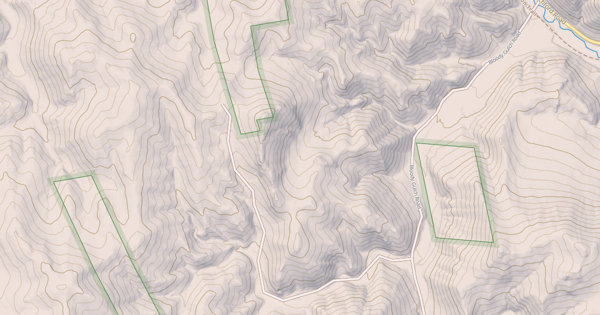 Map preview of BLOODY GULCH BR. 1A