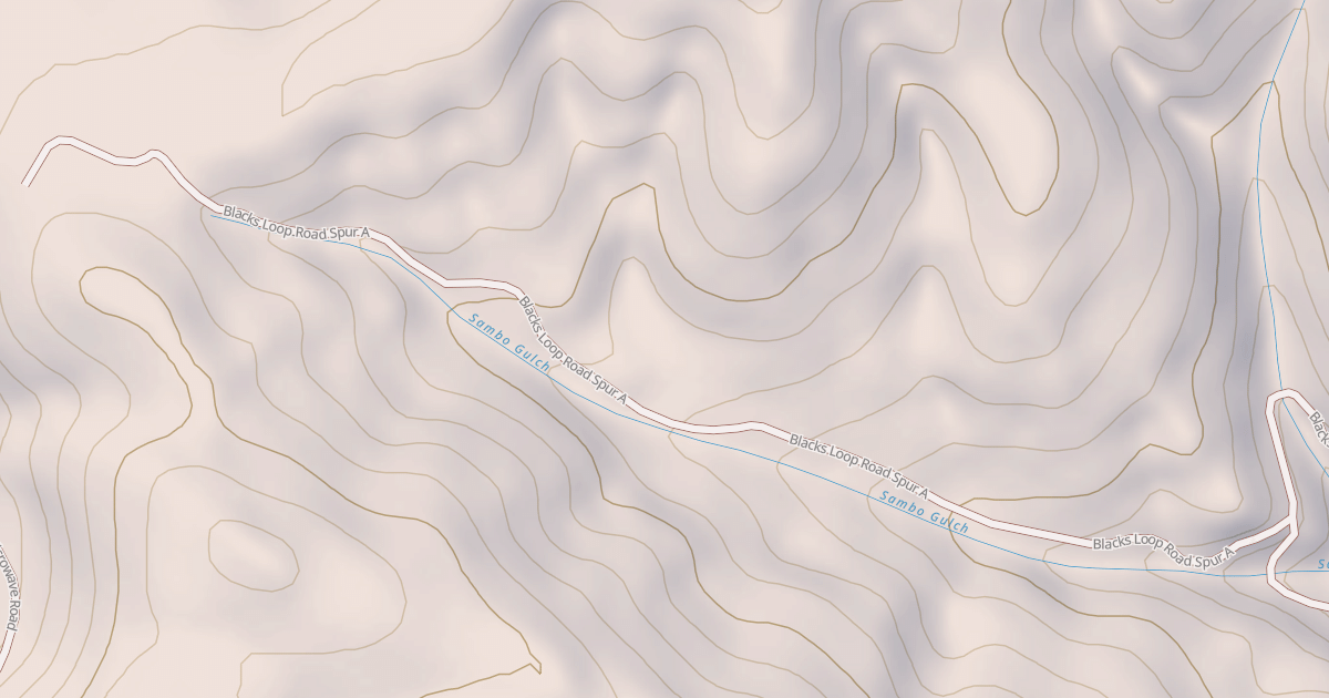 Map preview of BLACKS LOOP