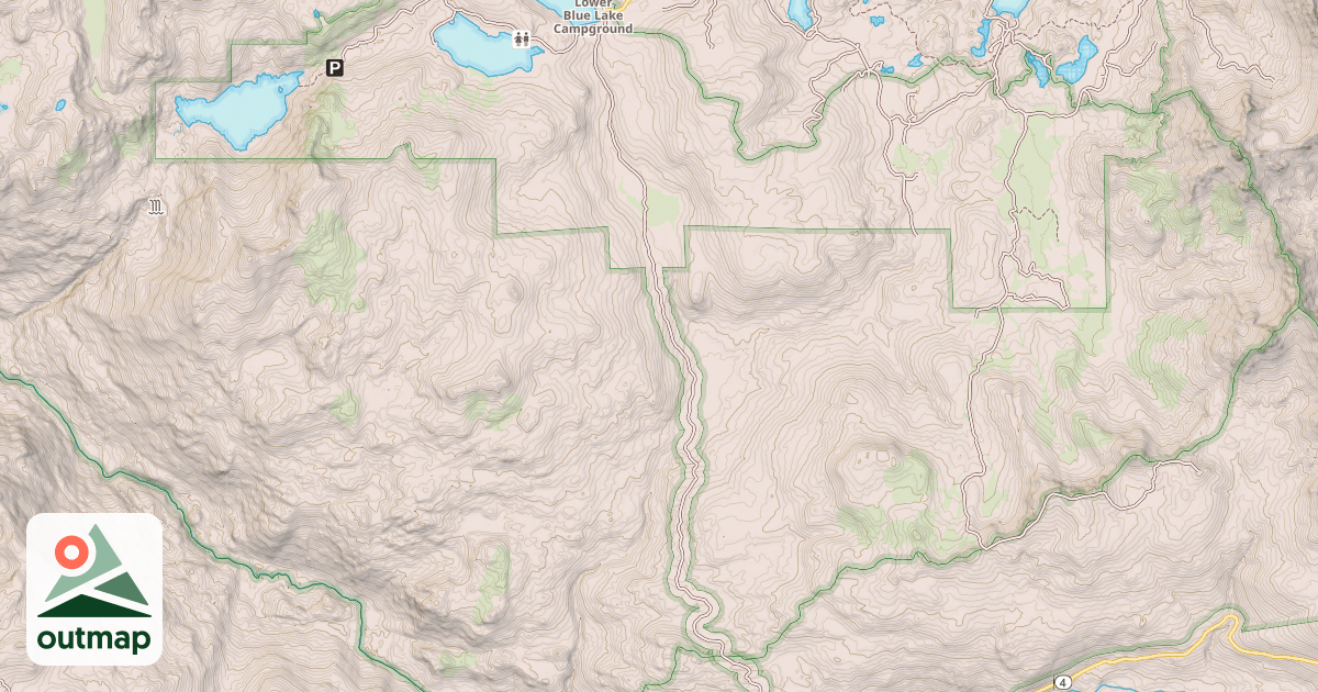 Map of DEER VALLEY 4WD