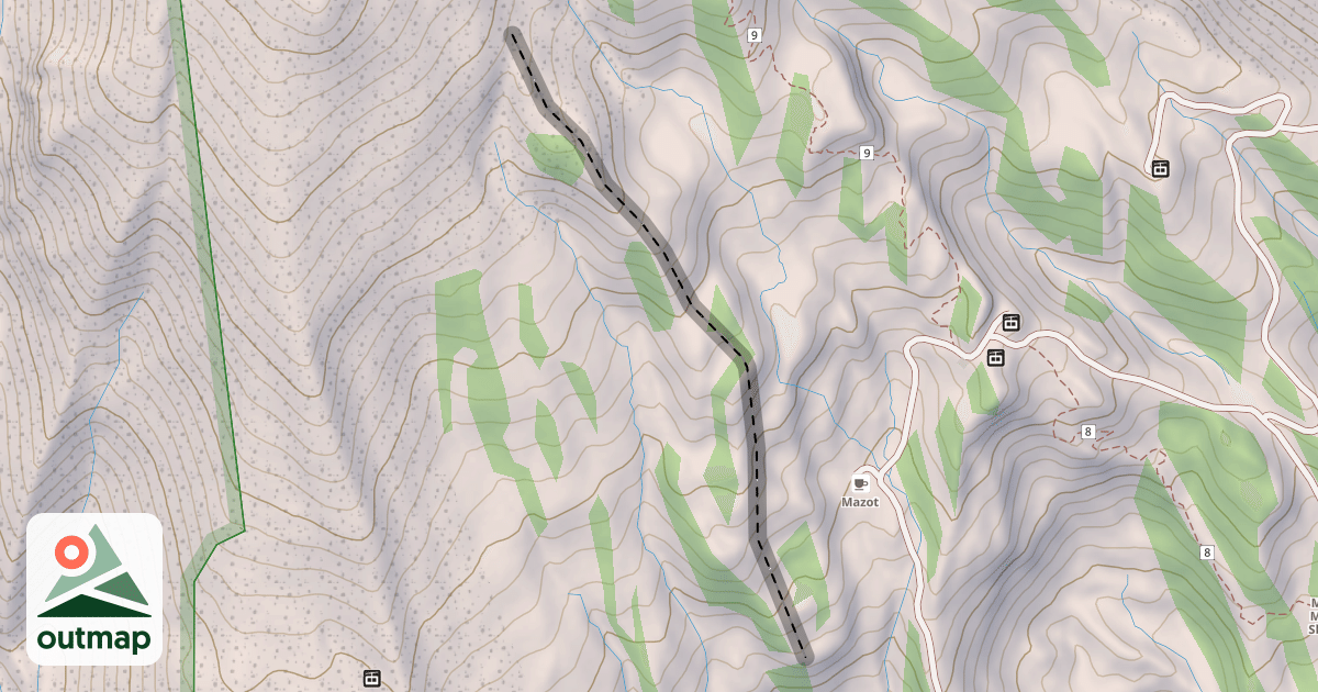 Map of Marmot Ridge