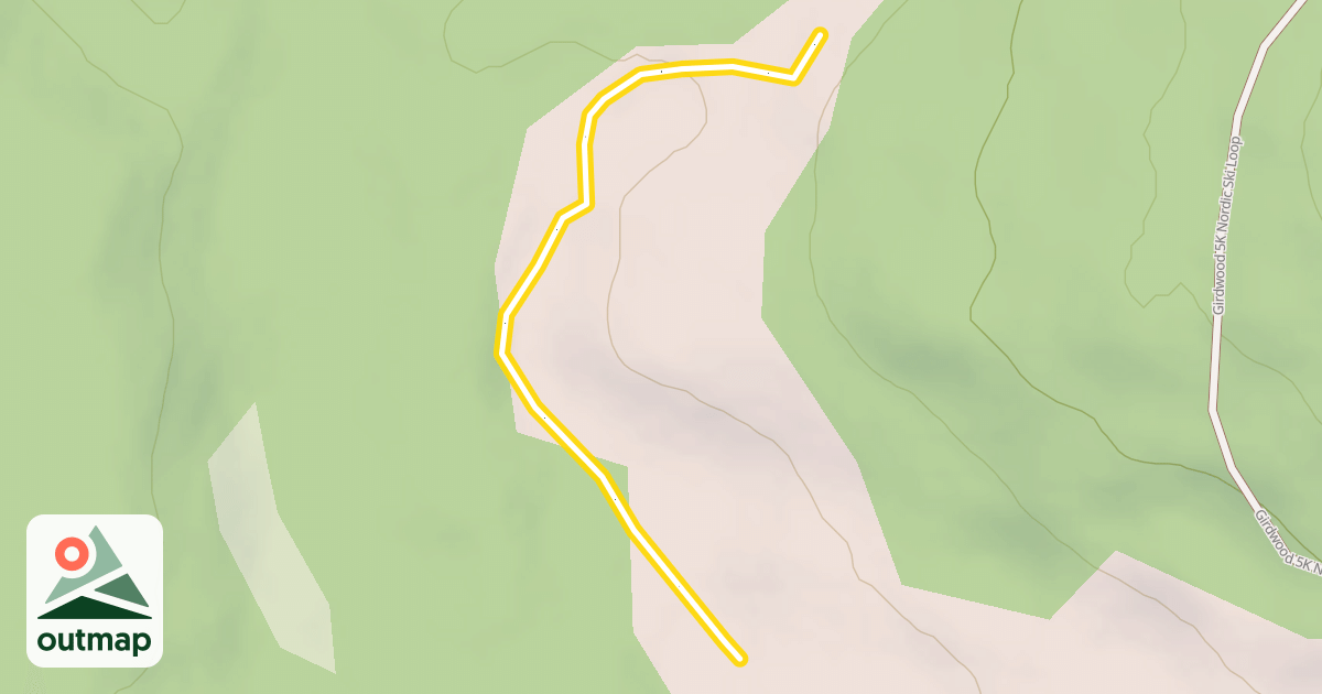 Map of Stumpy's Upper Trail