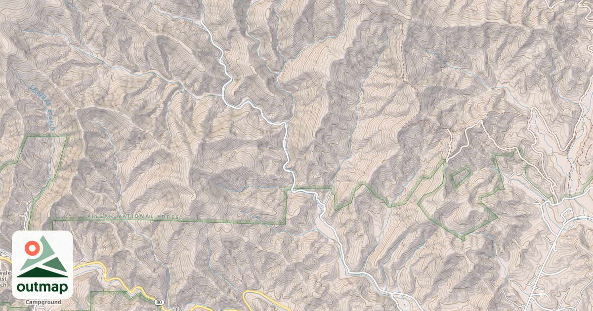 Map of LITTLE BUCK CREEK