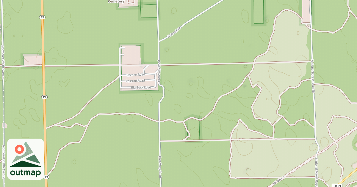 Map of NORFOLK