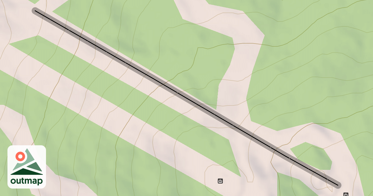 Map of Upper Morse Liftline
