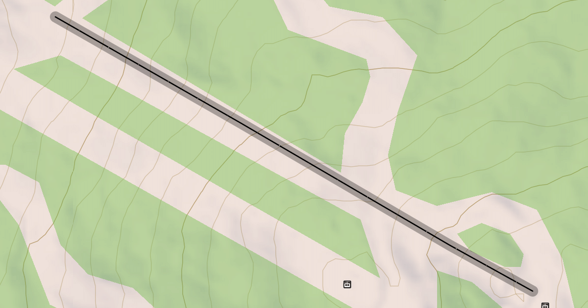 Map preview of Upper Morse Liftline