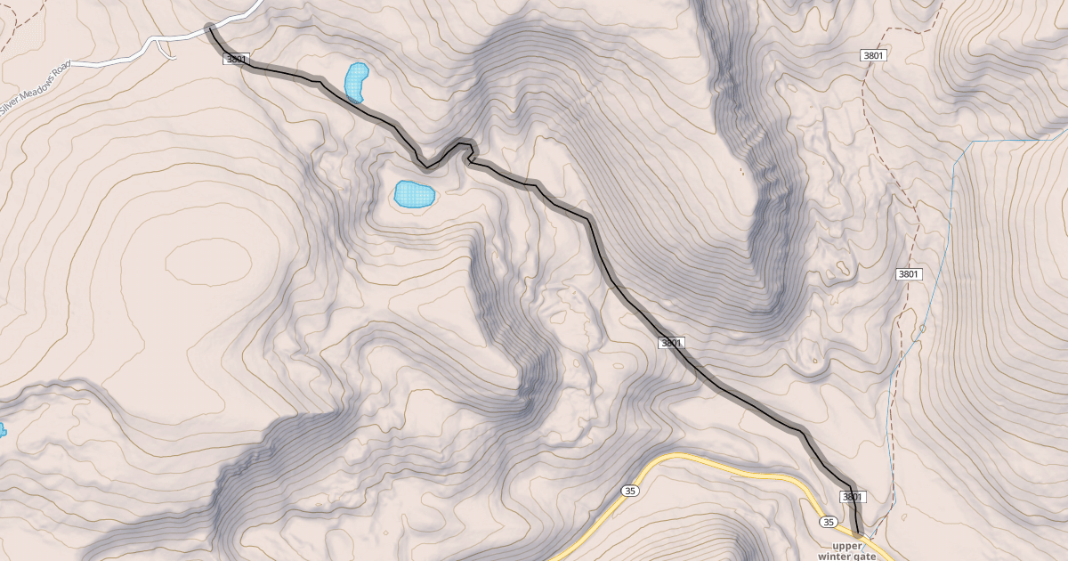 Map preview of Phelps Brook ATV Trail