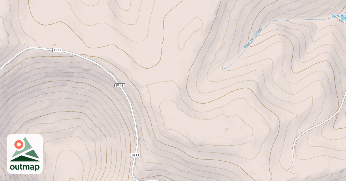 Map of 4013 E