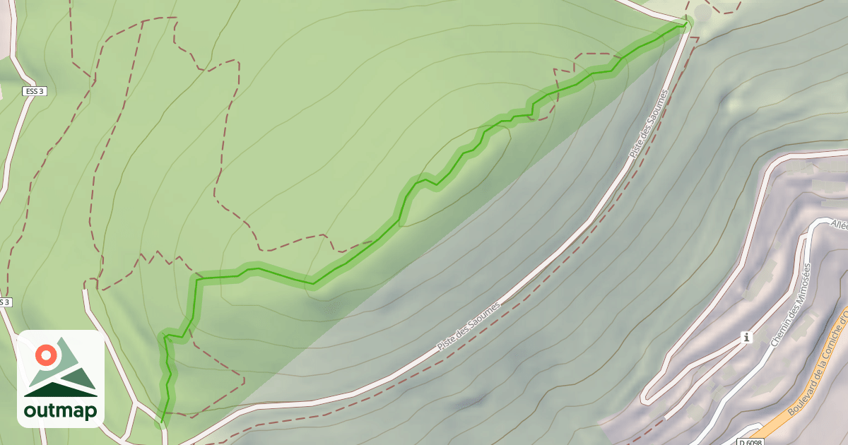 Map of Spéciale du Rallye de Théoule