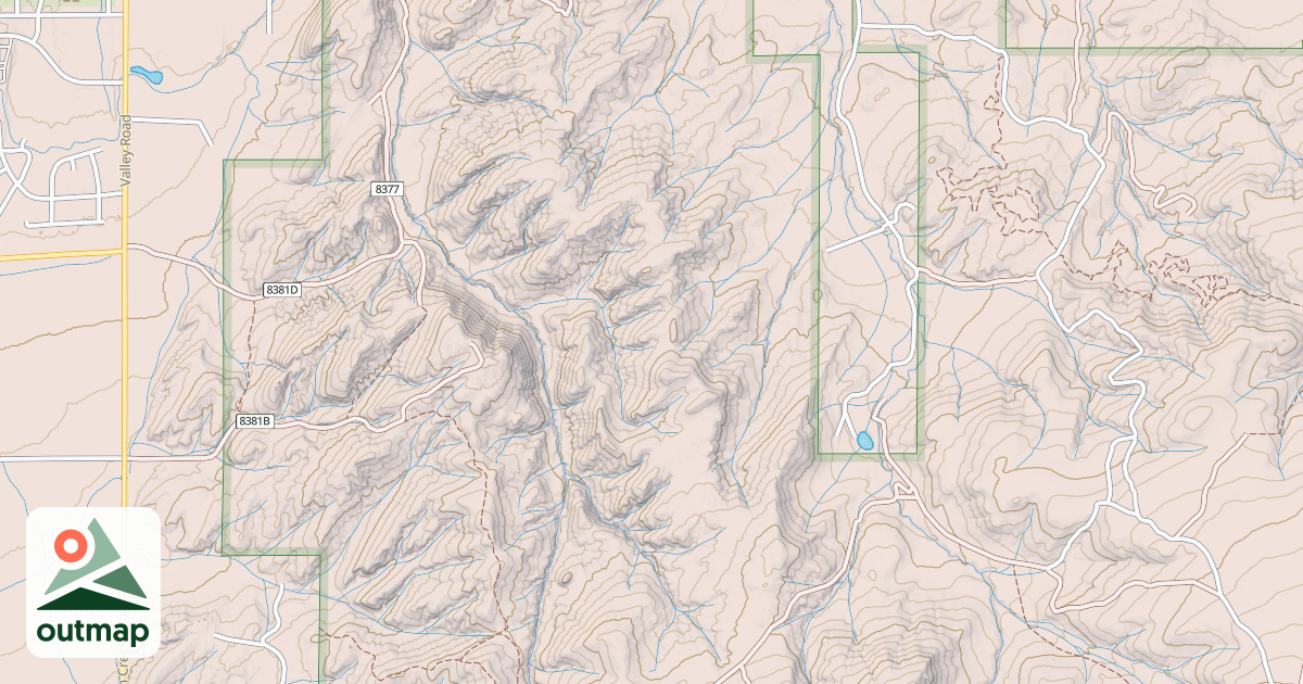 Map of 8377ha