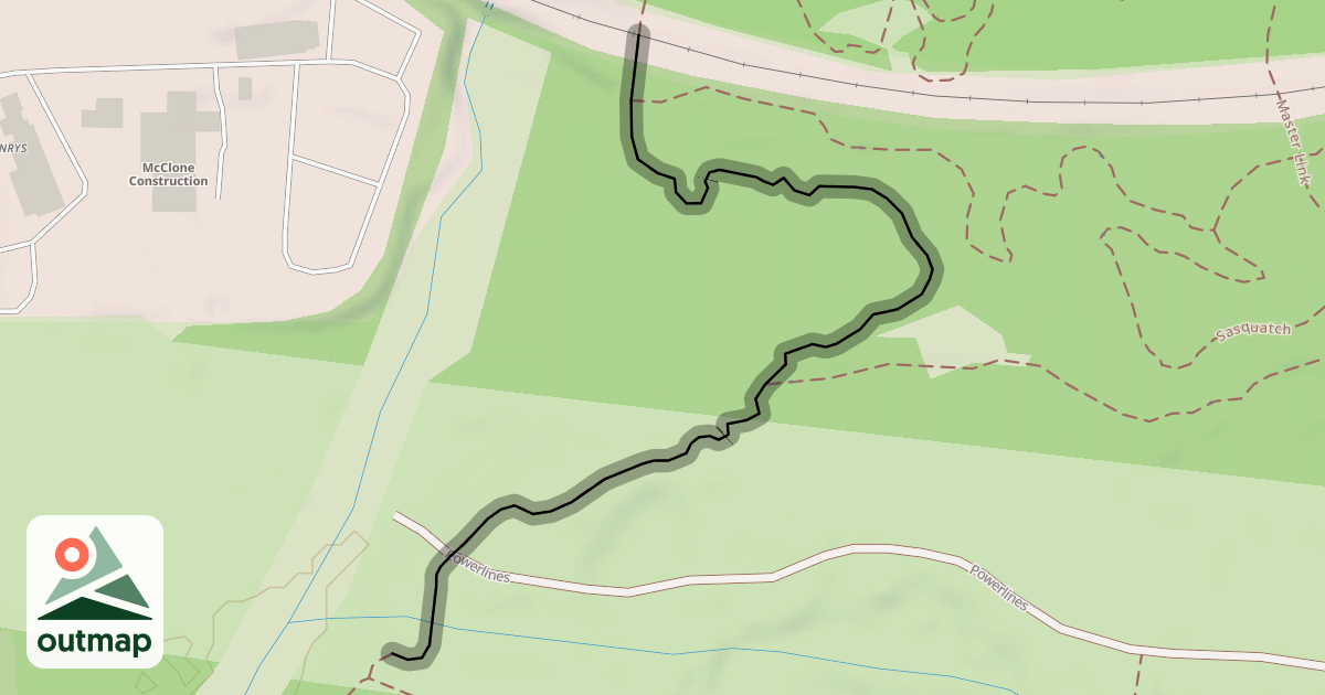 Map of Dirt Road