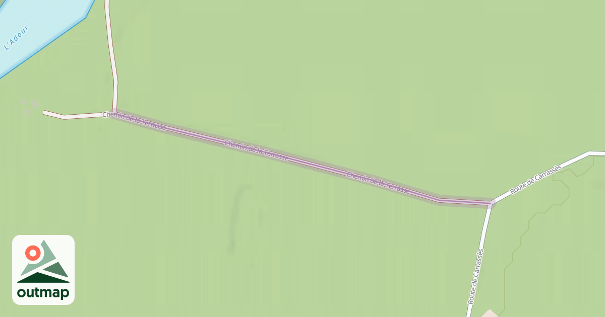 Map of Chemin de la Terrasse