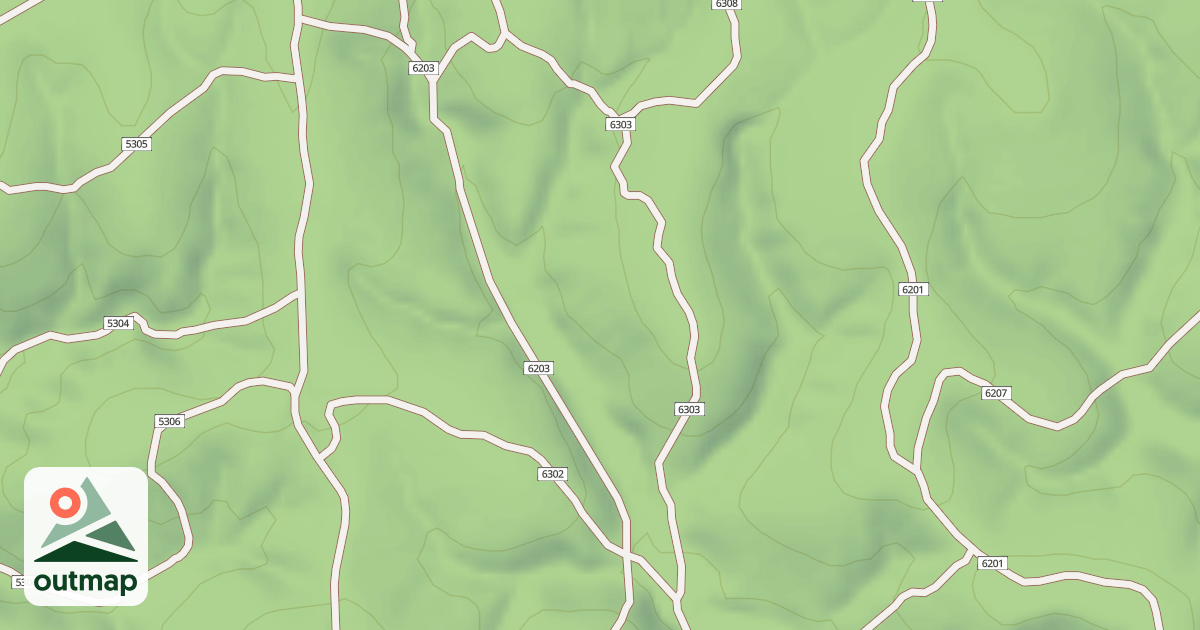 Map of USFS Motor Vehicle Use Map Trails 20006