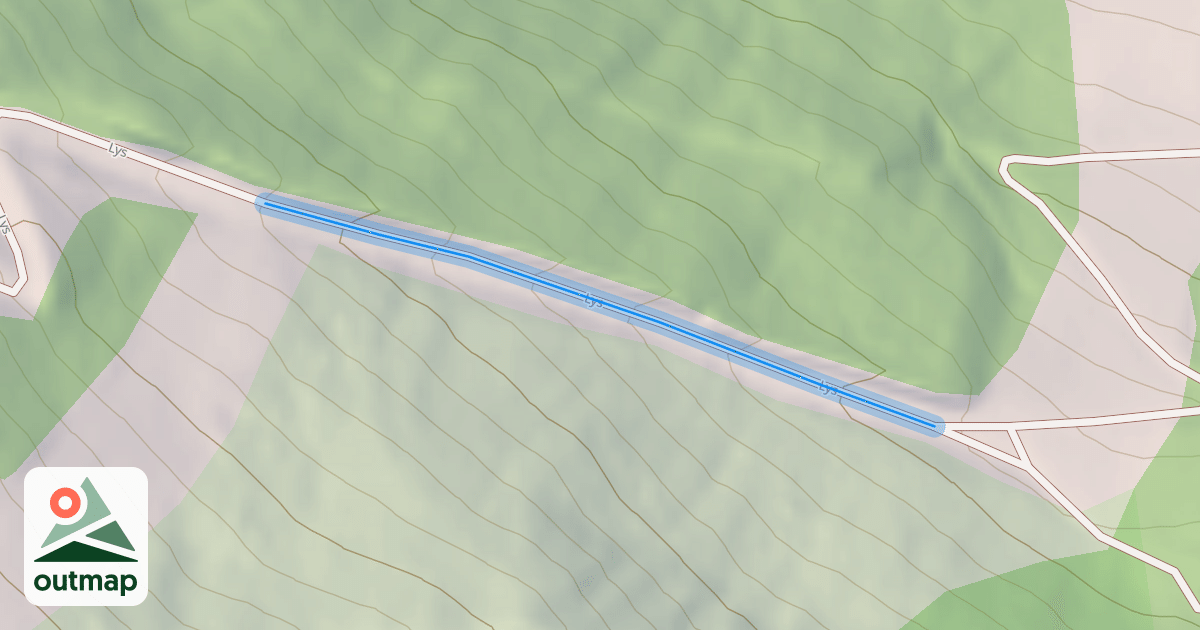 Map of Aiguille Rouge