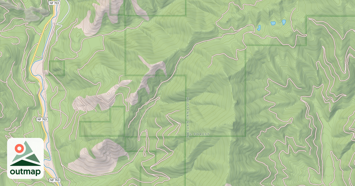 Map of CODY CREEK