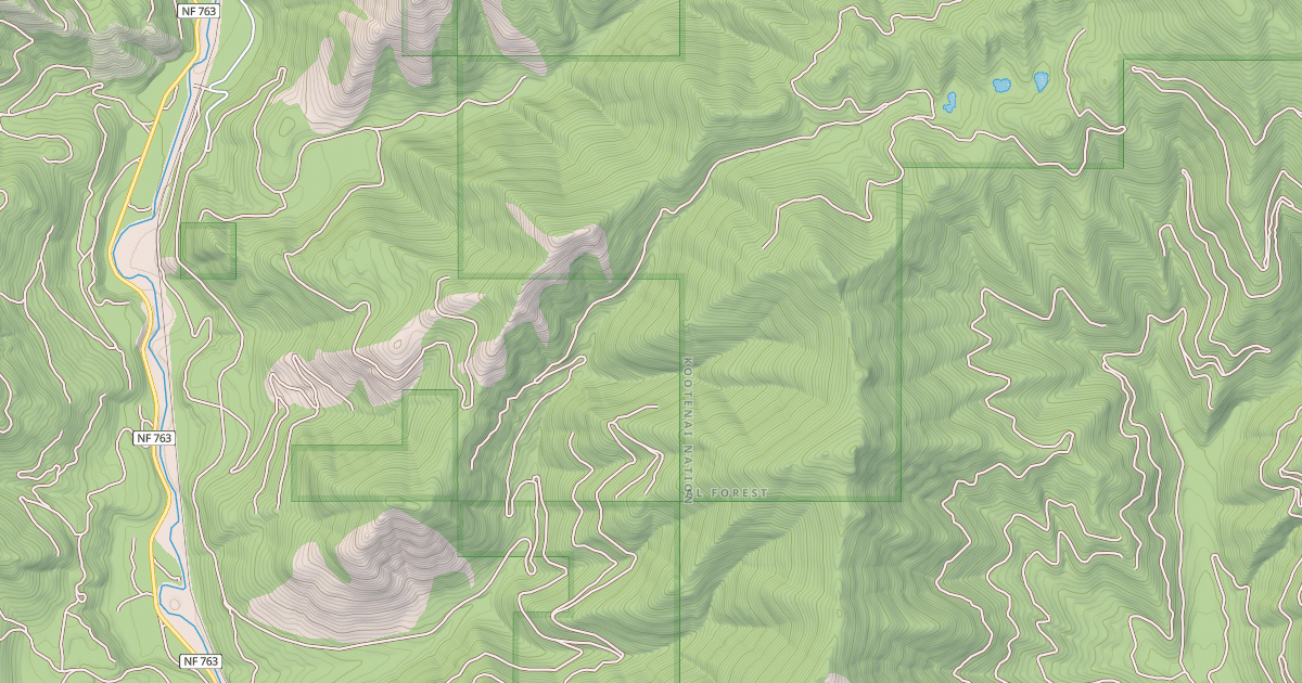 Map preview of CODY CREEK