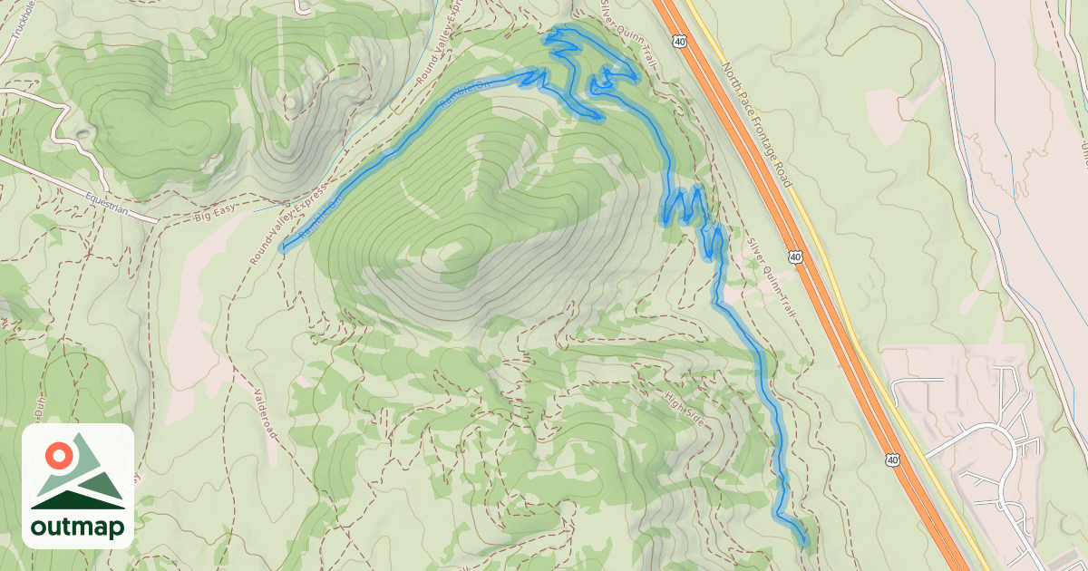 Map of Ramble On