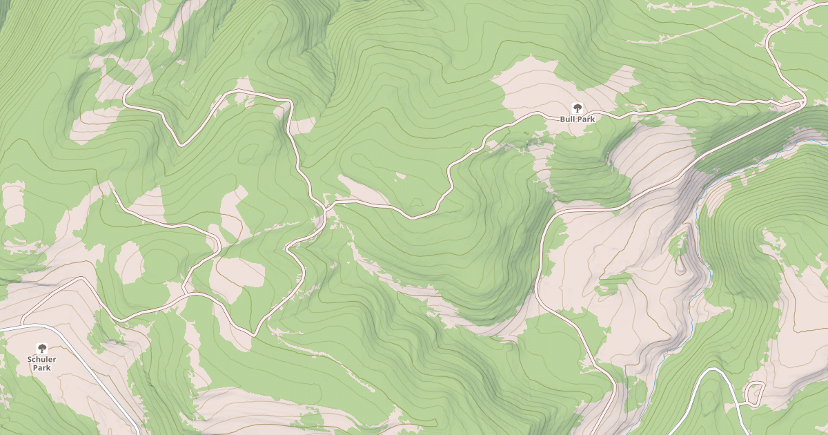 Map preview of FOOL CREEK RIDGE