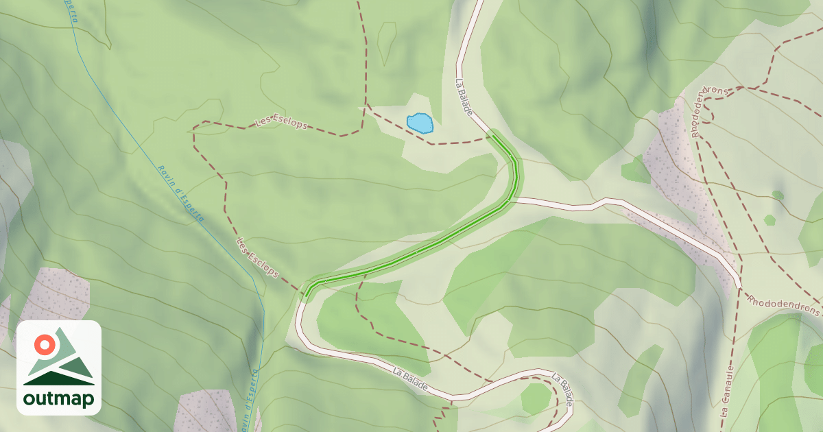 Map of La Balade