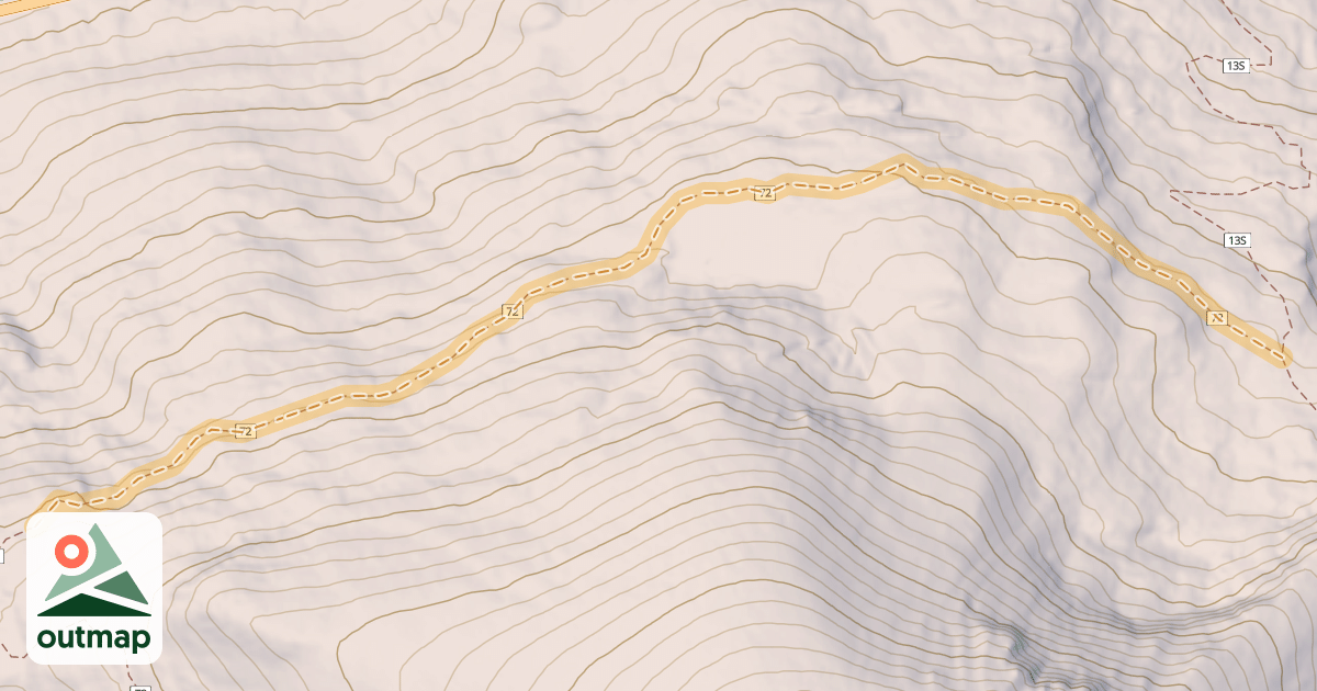 Map of Sherman Peak Loop Trail
