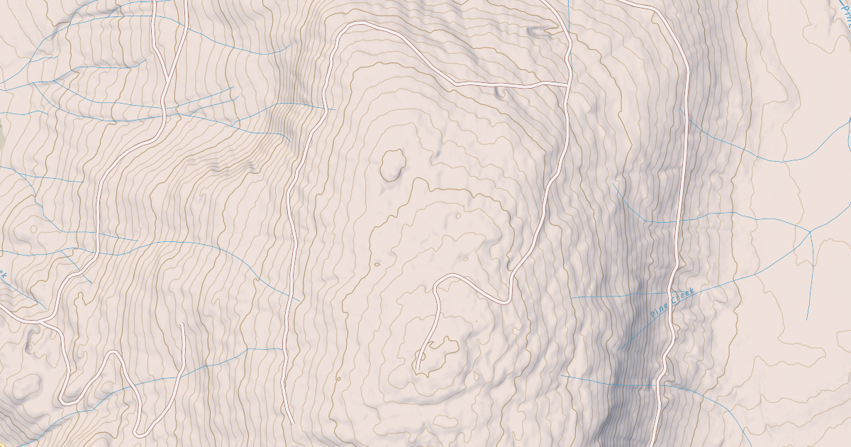 Map preview of SPRUCE DOME HILL NORTH