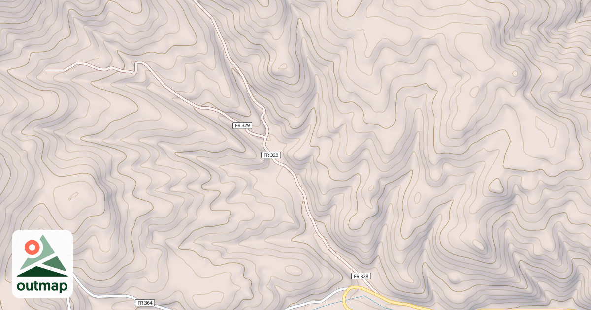 Map of SNYDER DRAW