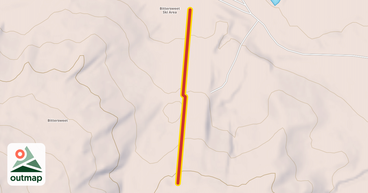 Map of Sweet Pea Lift