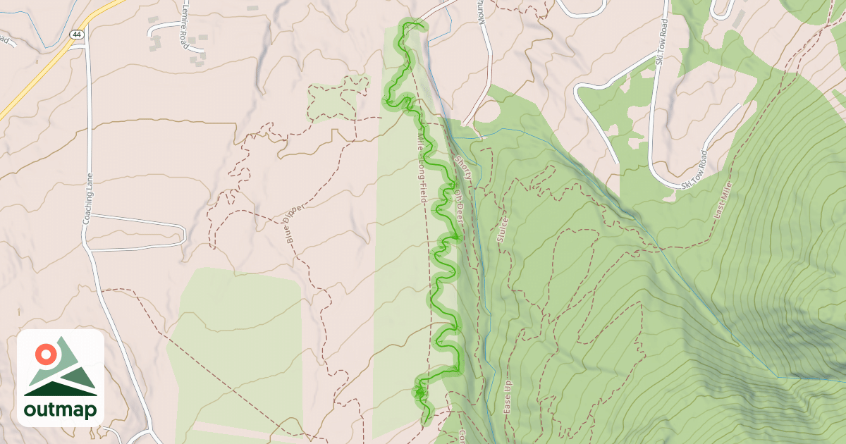 Map of Hay Ride
